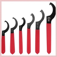 (FUMT) 6 Pieces Spanner Wrench Set Adjustable Coilover Wrench Spanners Hook Wrenches Tools Coilover