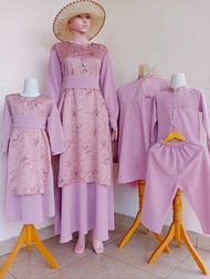 Baju Dress Maxy Gamis Wanita Remaja Muslim Couple Ibu Dan Anak Perempuan Muslimah Pesta Kondangan Te