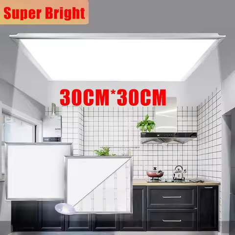 Led Panel Light 220V Indoor Ceiling Lighting Ultra Thin Led Panel Square 300*300MM Surface Mounted L