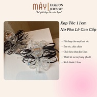 11cm hair clip with high quality crystal ribbon bow • May Fashion Jewelry - K32621