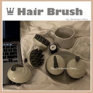 ✿Coububu✿ Japanese Ins Shampoo Brush Massage Artifact Silicone Shampoo Brush Shampoo Brush Shower Ribs Comb Loss Stimulate Hair Growth Hair Comb