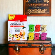 เม็ดมะม่วงหิมพานต์ รวมรส 6 รสชาติ 12 ซอง ตราPatta เซตของฝาก แพคเกทพรีเมี่ยม หม่าล่า/ทุเรียน/มะพร้าว/