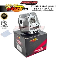 HMONE Cylinder Head 24/28 Non-Porting - Head 24 28 Scoopy Carburetor Non-Porting HmoneOriginal
