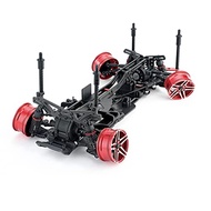 Carbon Fiber Suspension Frame, Easy to Install Lightweight RC Carbon Fiber Aluminum Upgrade Kit Doub