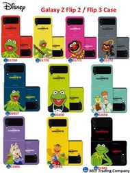 [韓國製造 全新行貨 原裝正版］Samsung Galaxy Z Flip 3 摺疊Disney 公仔圖案保護殼