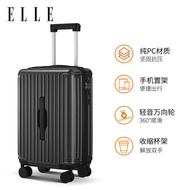 ELLE ELLE2025 New Style Luggage Trolley Suitcase Suitcase Strong Durable Password Suitcase Male Suit