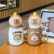 Kapibara Children's Thermos Cup Cute Cup Men Women 316 Kindergarten Water Cup Portable School Specia