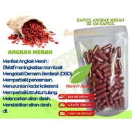 MERAH Red NUMBER in 100 capsules for dengue fever (bloody fever) bone health