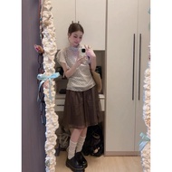 9104 WGWE polka dot blouse (with undershirt)