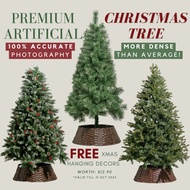 [FREE ORNAMENTS] Premium Artificial Christmas Tree | 5ft 6ft 7ft Christmas Tree | Christmas Decor | Xmas Tree