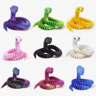 1/3/5pcs 30cm/11.81inch 3D Printed Viper Statue, Snake Ornament, Flexible Joints - Art Craft Decorat