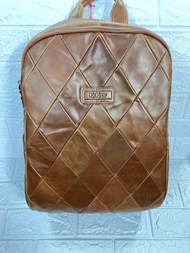 Kickers Genuine Leather Men Backpack Bag 78084 32cm14cm42cm