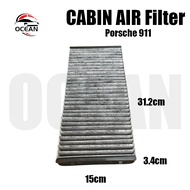 Porsche 911 Cabin Air Filter • Penapis Udara Kabin Kendaraan | Carbon Black