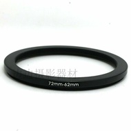 72mm-62mm 72-62mm Filter Adapter Ring Suitable for SLR Camera Accessories Filter UV Adapter Ring