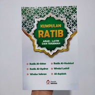 Book Collection of Ratib Arabic Latin and Translation Large Size A5 Ratib al-Attas al-Haddad al-Aydr