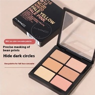MAC 6-color concealer palette Light to cover spots tear grooves dark circles acne marks six-color co