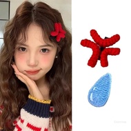Crazy 2pack Lovely Duckbill Hair Clip Fashion Anime Hairclip Women Plush Hairpin