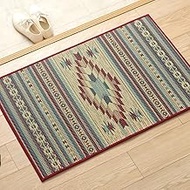 Ikehiko 1081990284704 Grass Entrance Mat, Rug, Rectangular, F-Pios, Wine, Approx. 27.6 x 47.2 inches