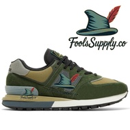 FOOLS Sneakers 5/7/4 Legacy ‘Dark Green田 x STN ISLD U574LGIL