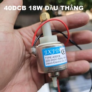 Máy bơm dầu JXJD 40DCB 18W ĐẦU THẲNG cho máy tạo khói sân khấu sát khuẩn nano bạc.