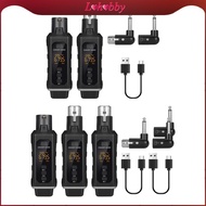 Lohobby Transmitter Receiver for Dynamic Microphone 48V XLR Transmitter and Receiver for Guitar Cord