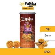 Eureka Curry Popcorn 70g Cannister