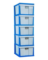 Twins Dolphin 5 Stage Plastic Drawer / Cabinet / Storage Cabinet 292/L5