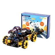 8HC9 ACEBOTT ESP32 CAM Omni Wheel Robot Kit Programmable Obstacle Avoidance Tracking Smart Camera Ro