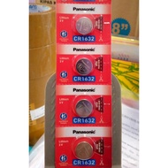 Baterai Kancing Panasonic CR1632 Batre Jam Tangan CR 1632 Batere