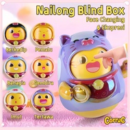 Nailong BLIND BOX/ Cute Character Dino Yellow Random Box/ Toys Nailong Toys Roly-Poly Toy/ Yellow Di
