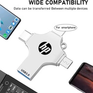 512GB 4-in-1 flash drive USB 3.0 Memory Stick OTG Pendrive Fast Speed Type-C For i/O/S/Tablet/Androi