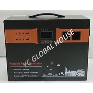 Solar Power Generator 1.5kW build in PWM Solar Charge Controller 12Vdc/60A Ready Stock in Malaysia