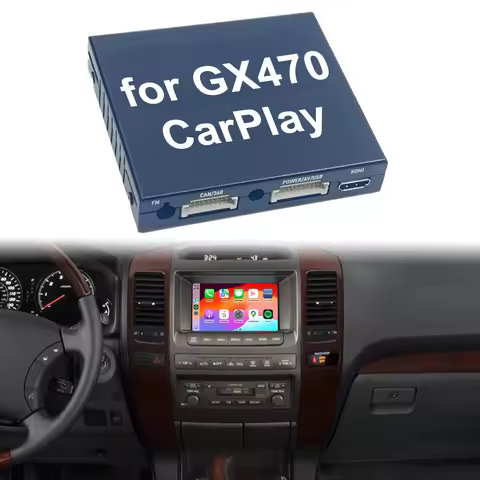 Upgraded versionFor Lexus GX470 Car Wireless Carplay Adapter GPS Navigator Wfi Mirror Link Projectio