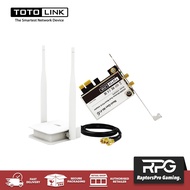 (READY STOCK) TOTOLINK AX3000 WIFI 6 WIRELESS DUAL BAND PCI-E ADAPTER X3000PE + BLUETOOTH 5.0