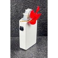 AA Battery Grinder SET / Fan Design Battery Set / Small Fan for Yourself