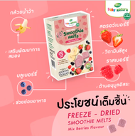 (โปร 1 แถม 1 กดซื้อ 2 ชิ้น) Baby Natura ขนมสมูทตี้ ฟรีสดราย สำหรับเด็ก 12 เดือนขึ้นไป