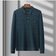 長袖薄款針織衫【Z-011款墨綠真口袋】尺碼【165/M-190/4XL】【下單後聯絡客服確認發貨尺碼】#F240008834