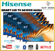 Hisense 4K UHD LED SMART TV (43/50/55/58/65 Inch) HDR 10 VIDAA U5 43A6100H / 50A6100H / 55A6100H / 58A6100H/ 65A6100H