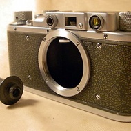 KMZ ZORKI-1 相機雙語機身收片軸 M39 LTM 鏡頭卡口 Leica-II 195