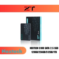 NEXTECH S100 2.5" SSD – 128GB / 256GB / 512GB / 1TB – Up to 550MB/s Read Speed (1 YEAR 1 TO 1)