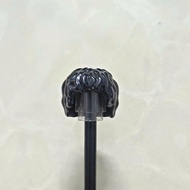 Black hobbit hair accessory