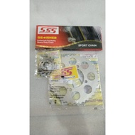 Gear set gear set sss 428 / 415 RX king Jupiter z/ Jupiter Burhan/ fizr/ Vega R/ MX/ RXZ chain 428 a