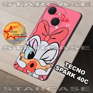 S3-Softcase procamera for TECNO SPARK 40C - flexible rubber material - all types of HP-tecno spark 4