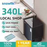Snowflk Freezer Inverter Chest Freezer Refrigerator Mini Freezer Multifunction Upright Freezer Peti 