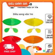 Cheap assembled mini 1m flute kite, can carry the d15 flute - Cho Lon. Store Store Store