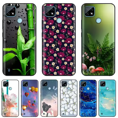 For Oppo Realme C21 Phone Case Silicone Back Cover Fundas For Oppo Realme C21Y Realme C 21 C21 Y Coq