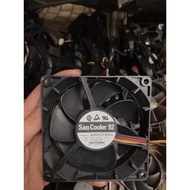 Fan 12v 9cm 0.17a Sanyo made in philip with plug
