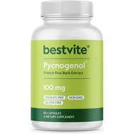 ⁑ᴘʀᴇ-ᴏʀᴅᴇʀ⁑ Bestvite Pycnogenol 100mg, 60 Capsules - circulatory health ⁑ᴏʀɪɢɪɴᴀʟ ғʀᴏᴍ 🅄🅂