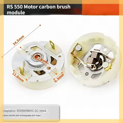 Motor Carbon Brush Module Replace for RS550/550VC BOSCH MAKITA DEWALT HITACHI METABO Milwaukee WORX 