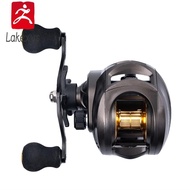 Lakexus Lure Baitcasting Reel Magnetic Brake Anti-Backlash System Long Cast Full Metal Spool Water D